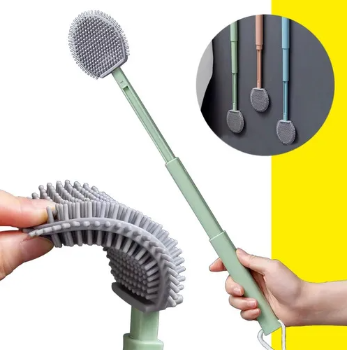 Cepillo Silicona para Baño Inodoro